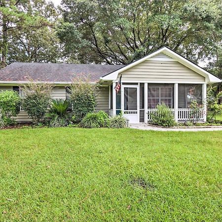 Peaceful Beaufort Home With Front Porch And Grill Ngoại thất bức ảnh
